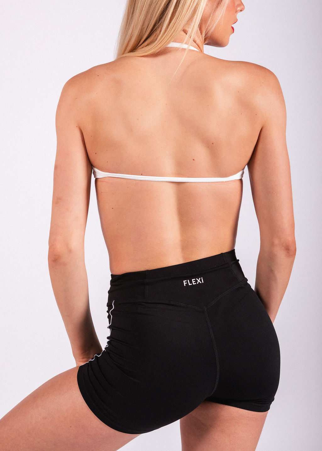 Petite Sports Bra - White - FLEXi clo