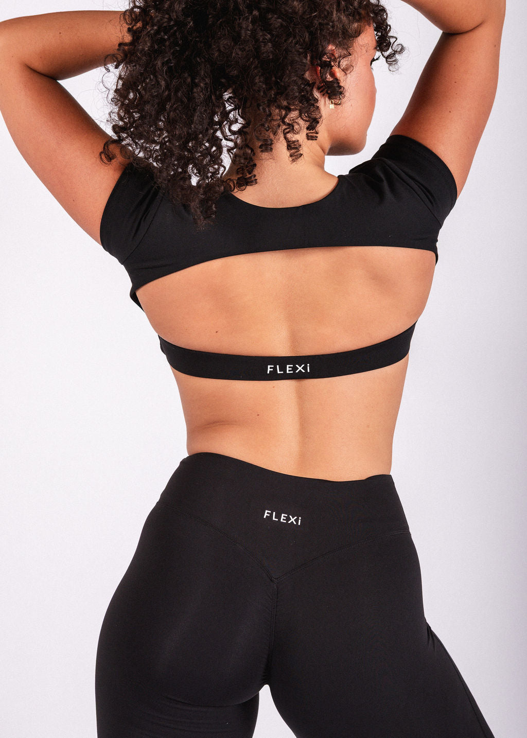 FLEXi Flex & Flair Studio Crop Top – Black - FLEXi clo