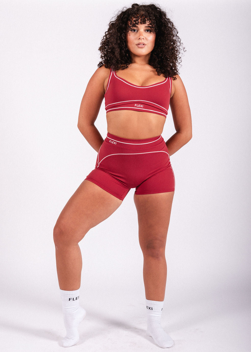 FLEXi Stripe Red Shorts - Limited Edition - FLEXi clo