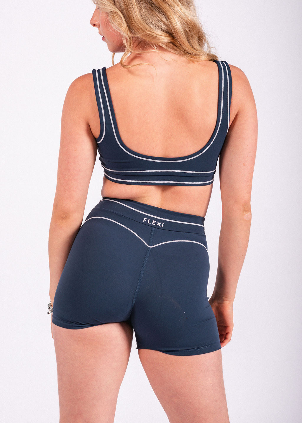 FLEXi Stripe Navy Shorts - Limited Edition - FLEXi clo
