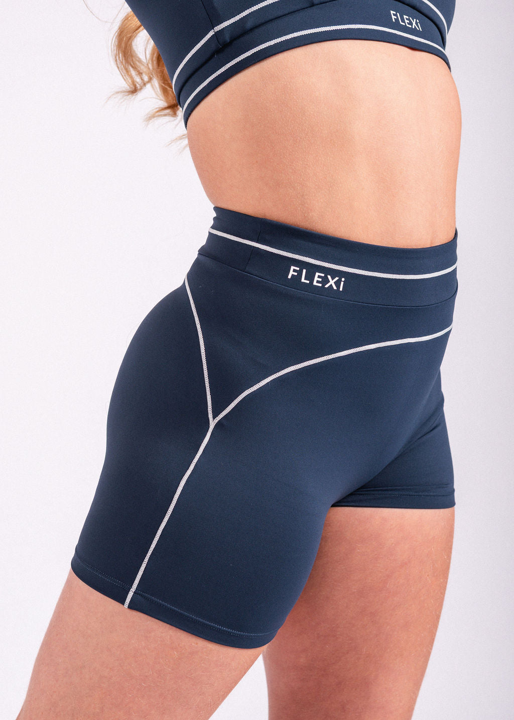 FLEXi Stripe Navy Shorts - Limited Edition - FLEXi clo