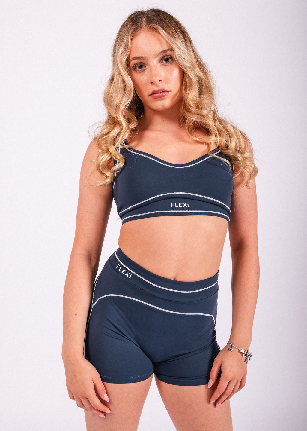 FLEXi Stripe Navy Shorts - Limited Edition - FLEXi clo