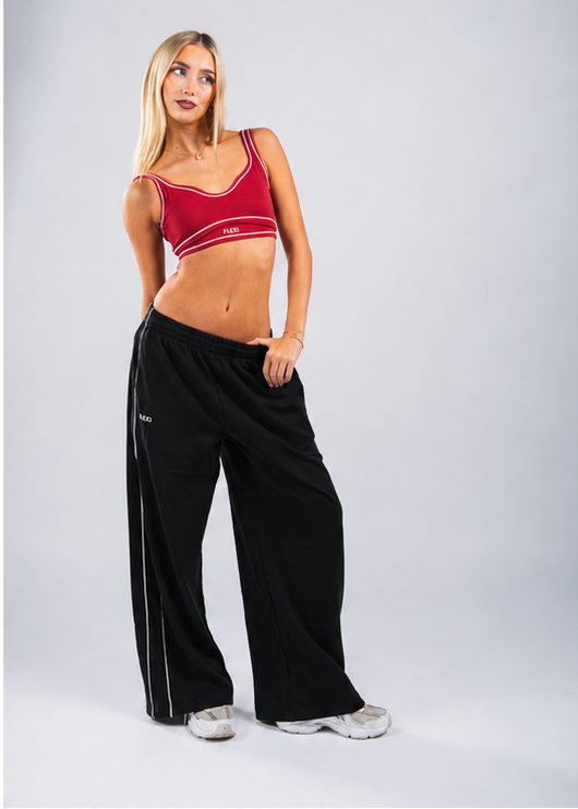 FLEXi Stripe Joggers - Limited Edition Black - FLEXi clo
