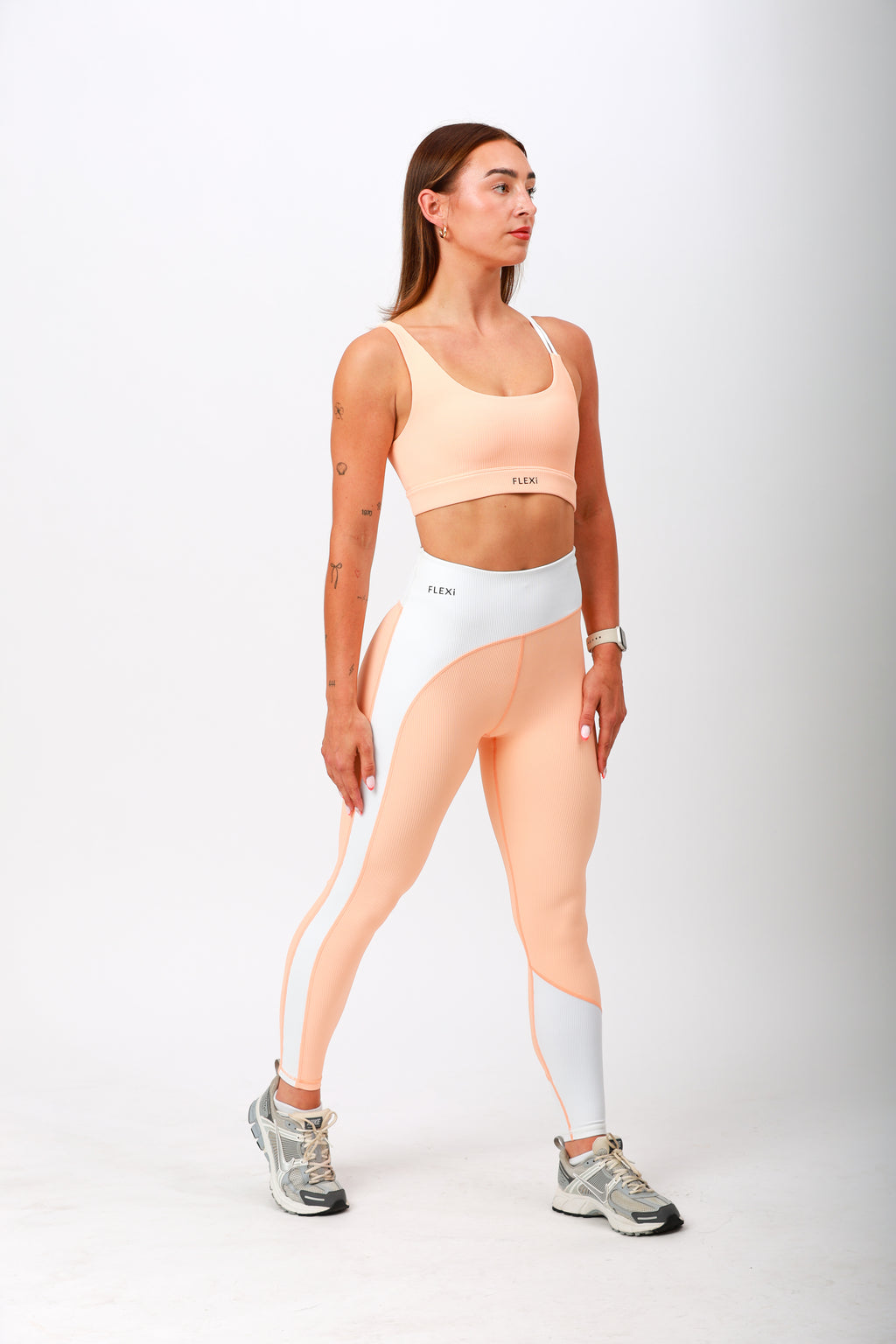 FLEXi Glow Leggings - Coral - FLEXi clo