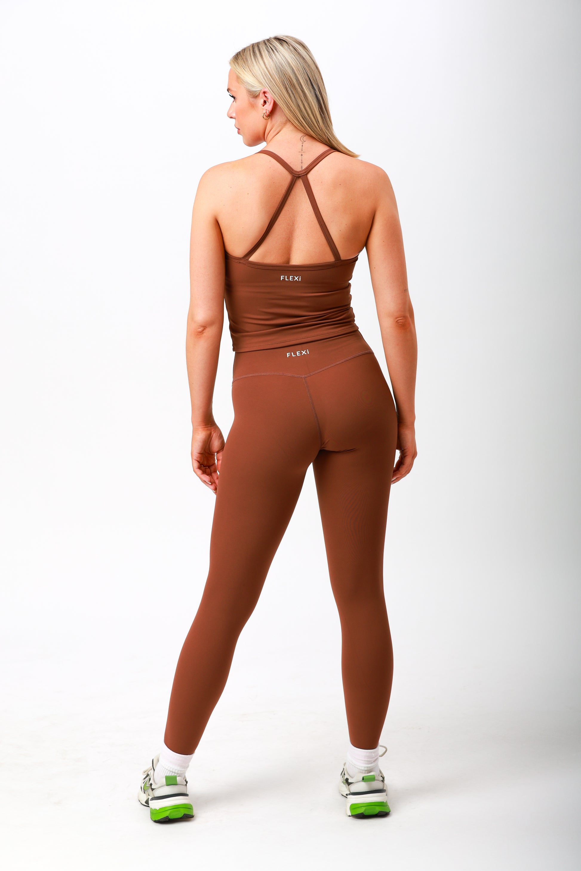 FLEXi Original Leggings - Brown - FLEXi clo
