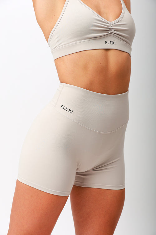 Flex & Flair - Beige Shorts - FLEXi clo