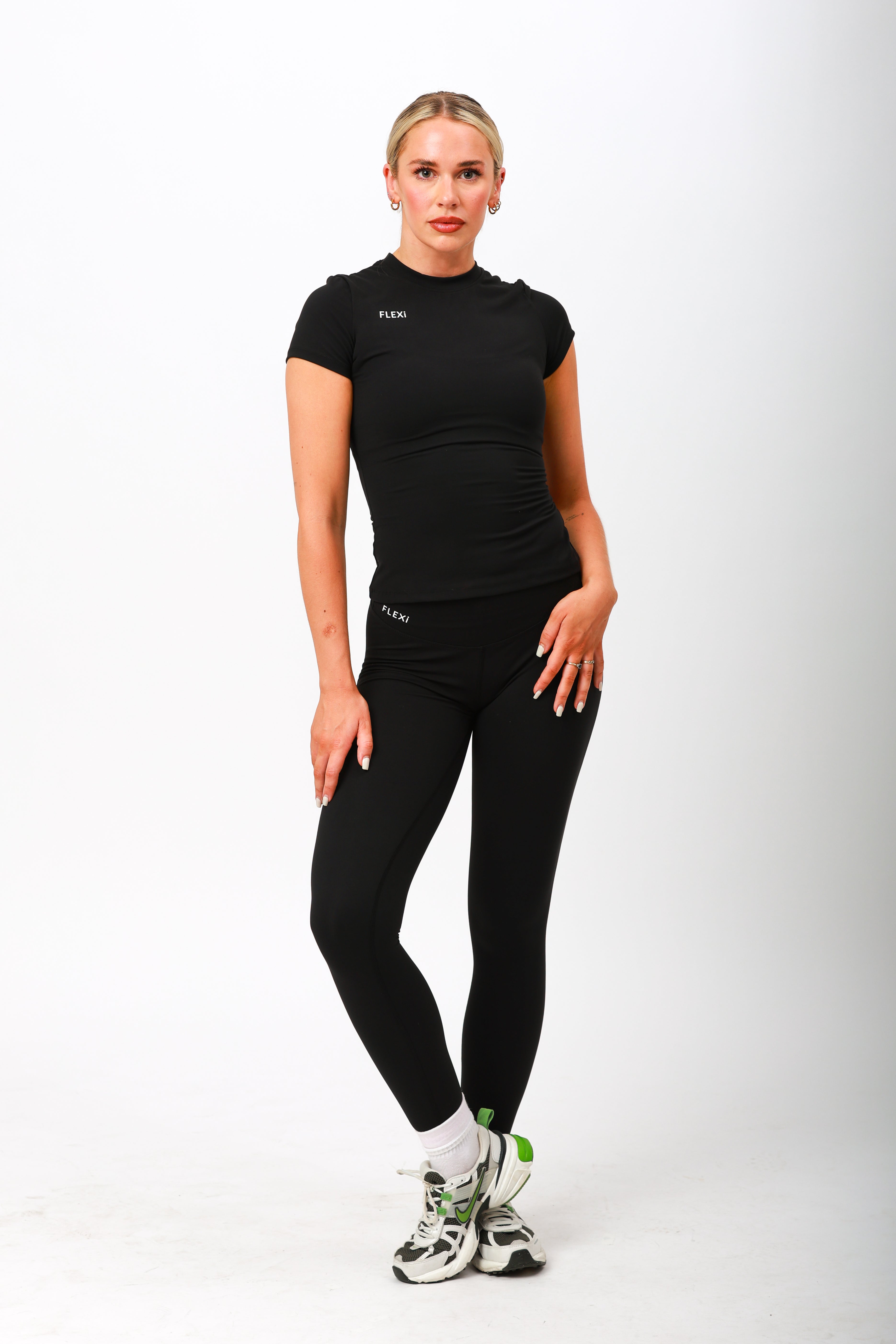 FLEXi Fitted Top - Black - FLEXi clo