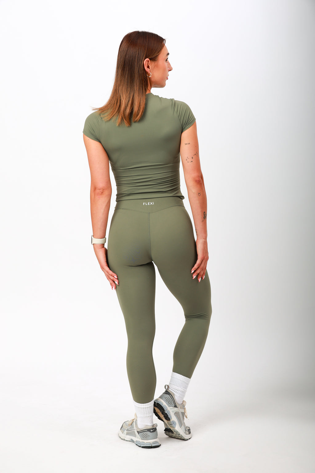 FLEXI Original Leggings - Khaki - FLEXi clo