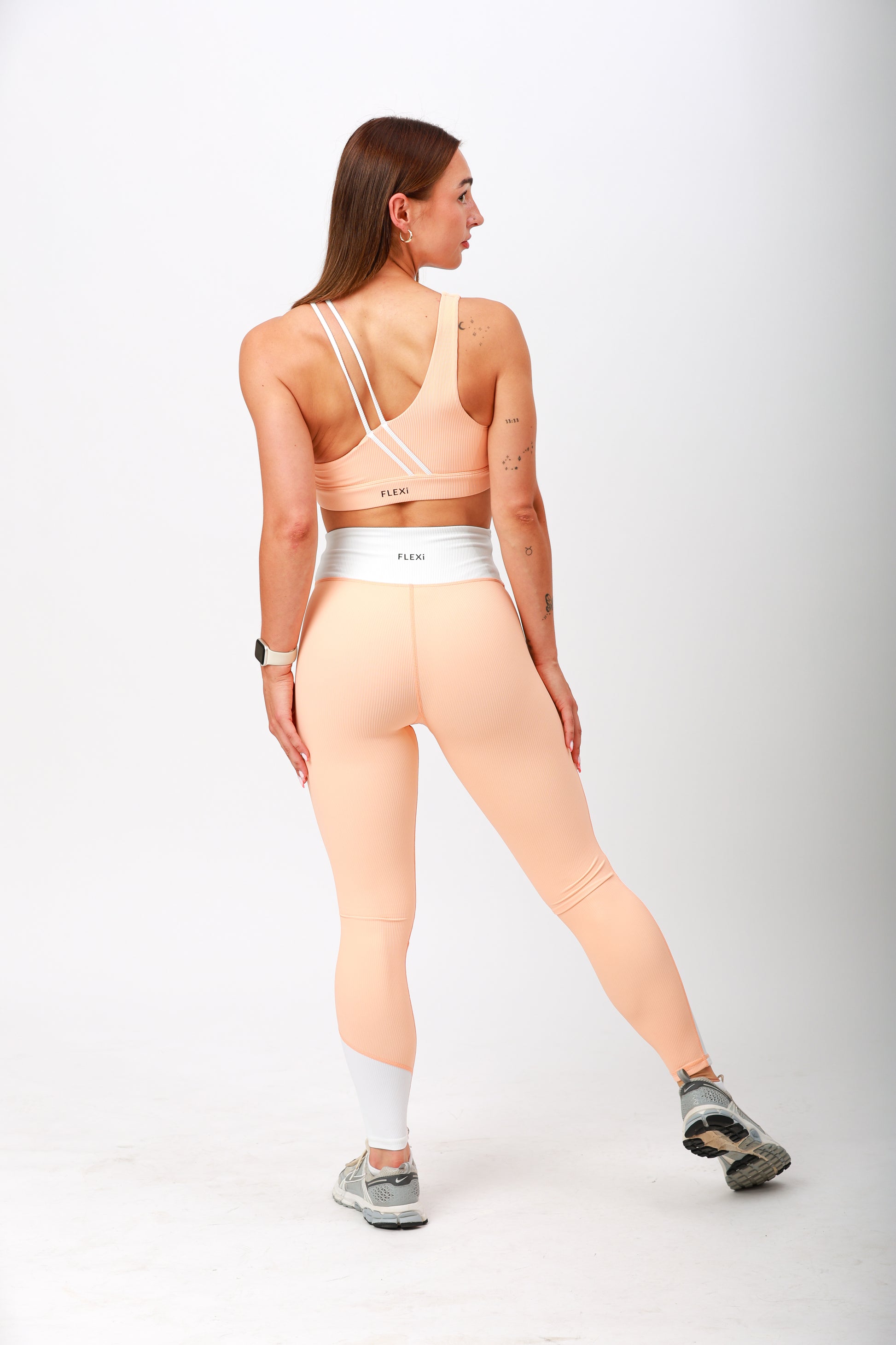 FLEXi Glow Leggings - Coral - FLEXi clo