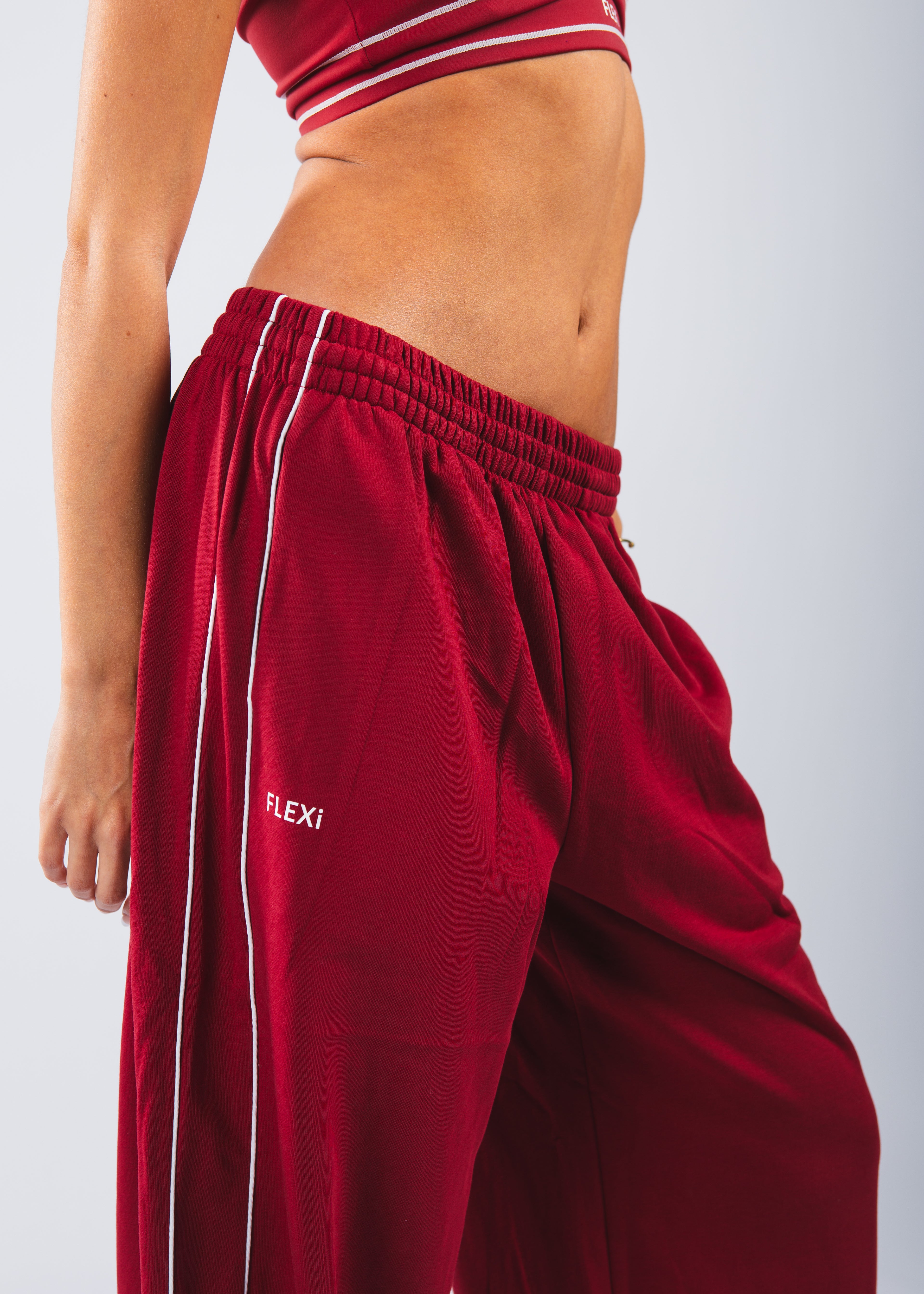 FLEXi Stripe Joggers - Limited Edition Red - FLEXi clo