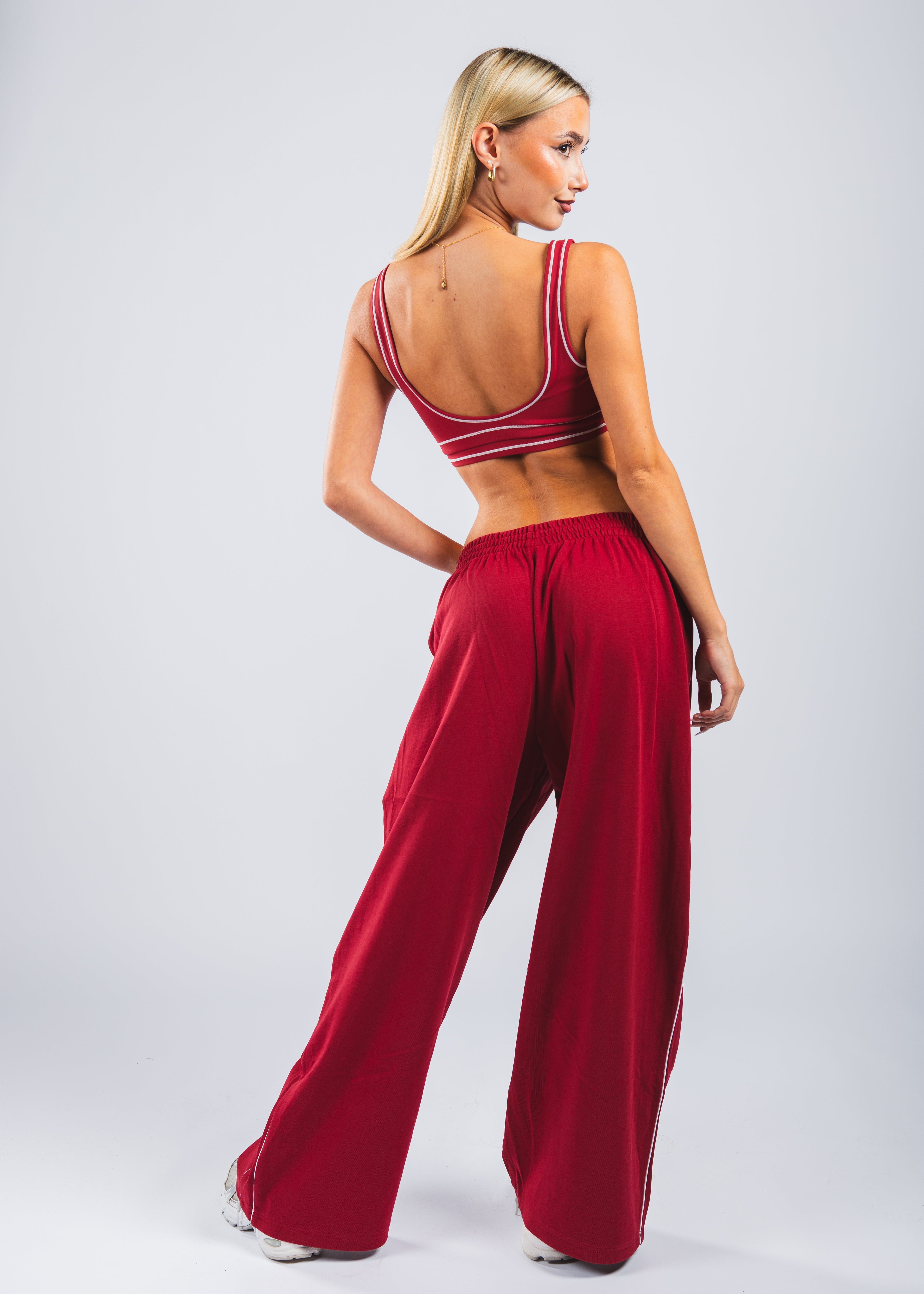 FLEXi Stripe Joggers - Limited Edition Red - FLEXi clo