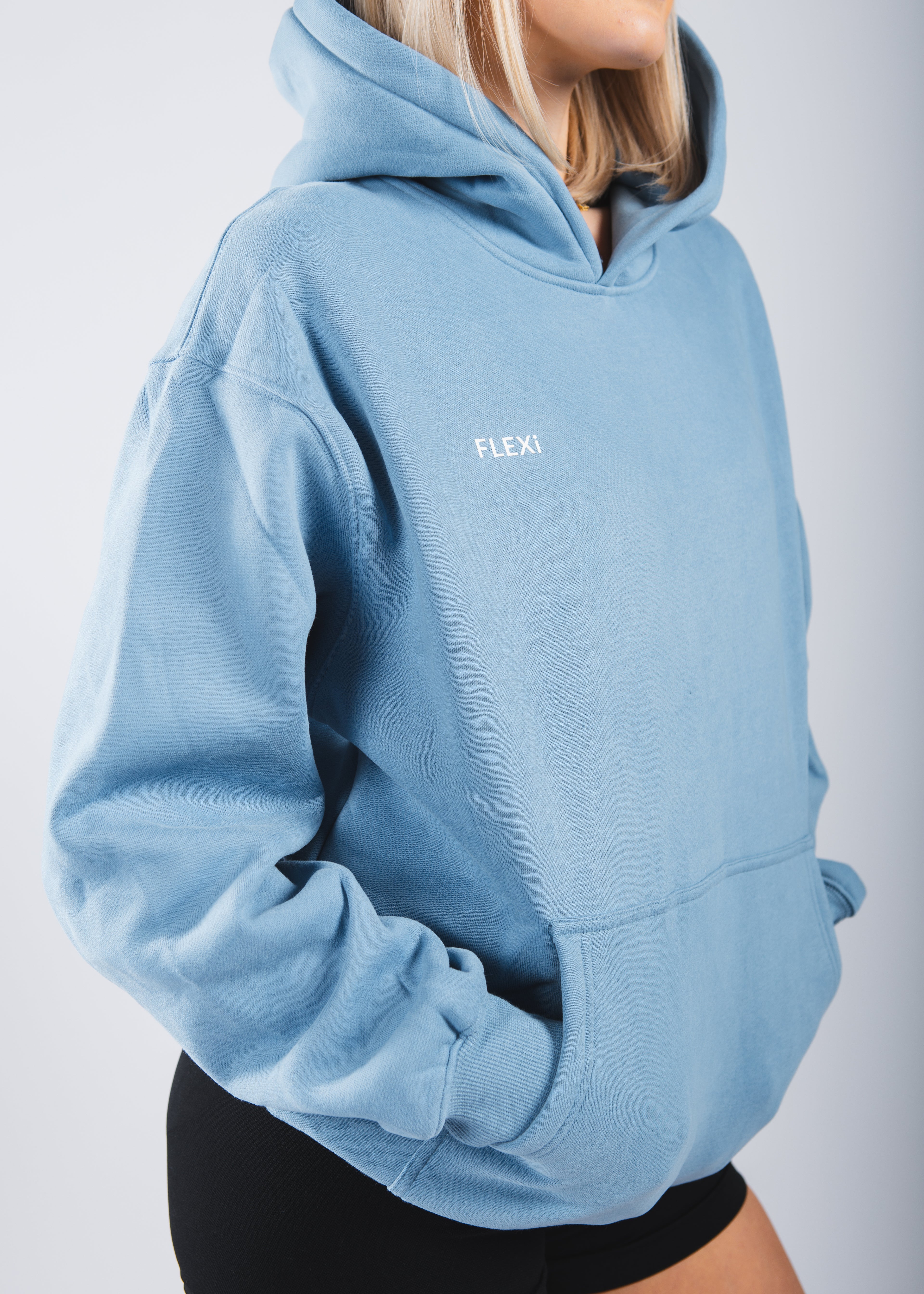 FLEXi Club Elite Hoodie – The Signature Edition - Blue - FLEXi clo