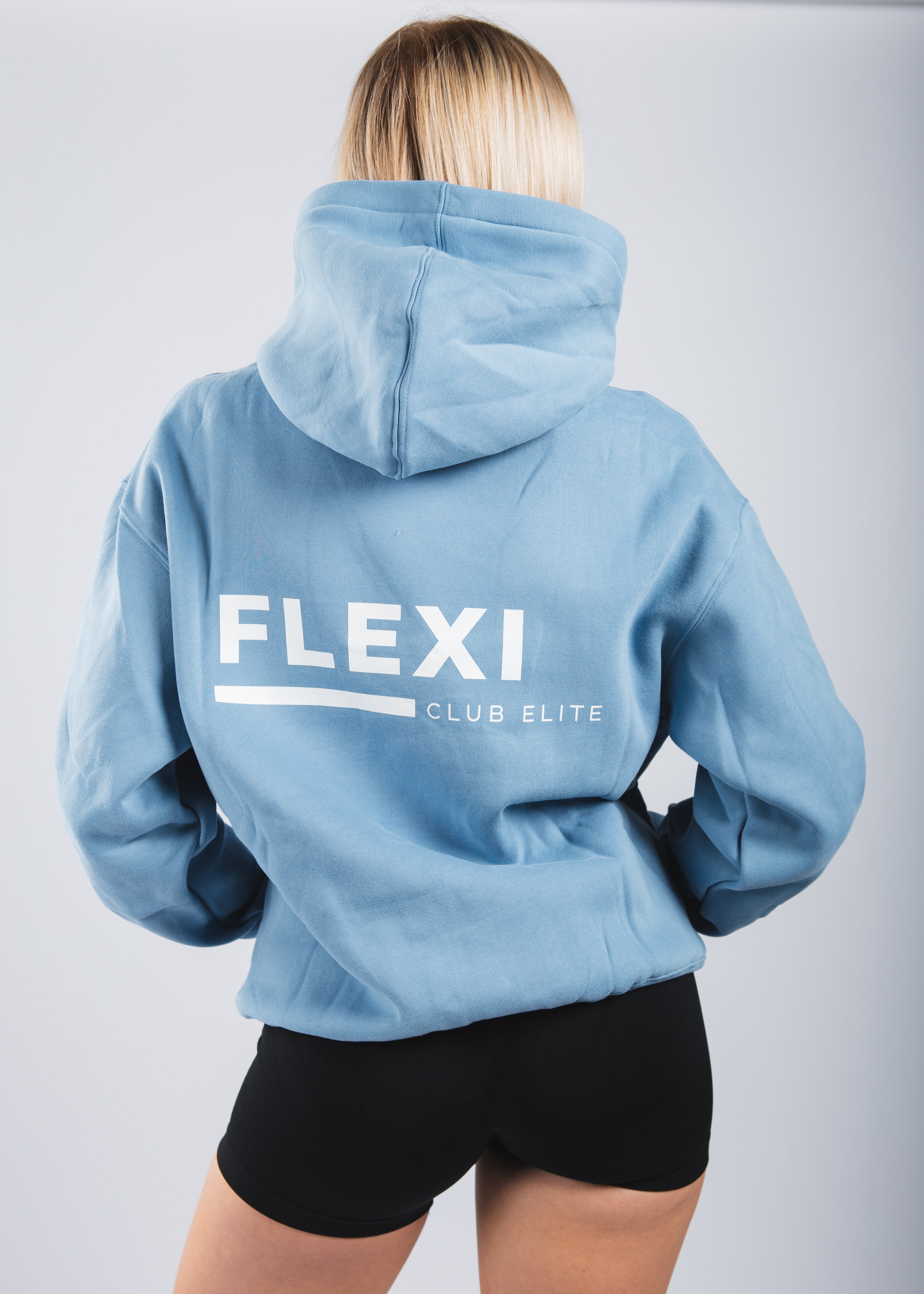 FLEXi Club Elite Hoodie – The Signature Edition - Blue - FLEXi clo