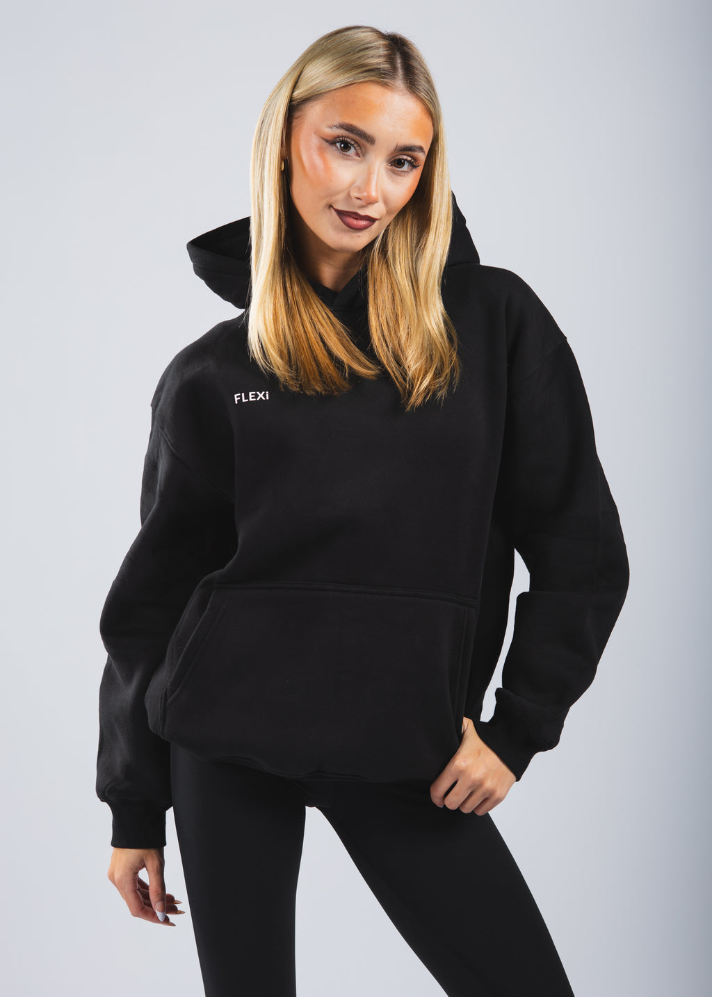 FLEXi Club Elite Hoodie – The Signature Edition - Black - FLEXi clo