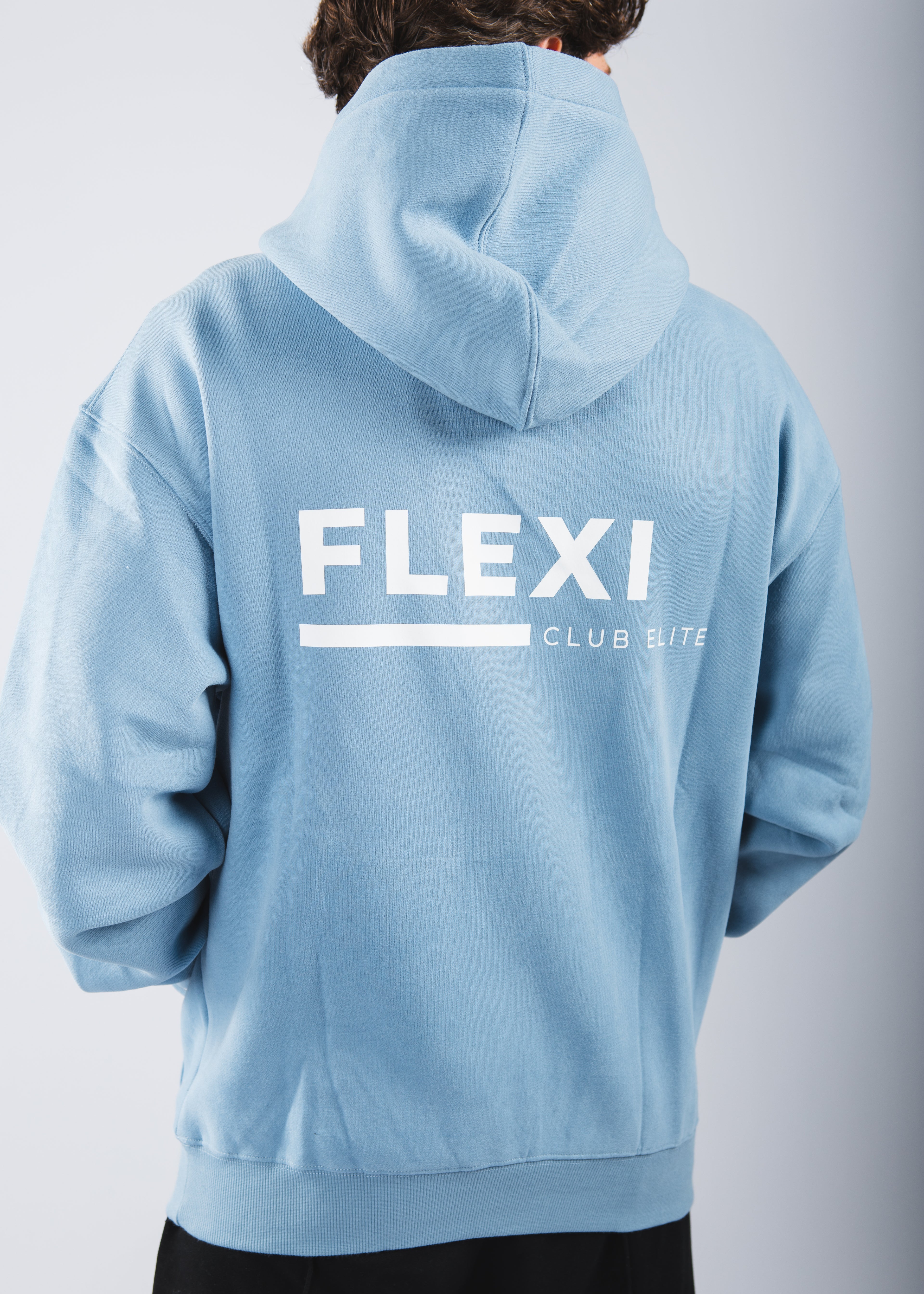 FLEXi Club Elite Hoodie – The Signature Edition - Blue - FLEXi clo